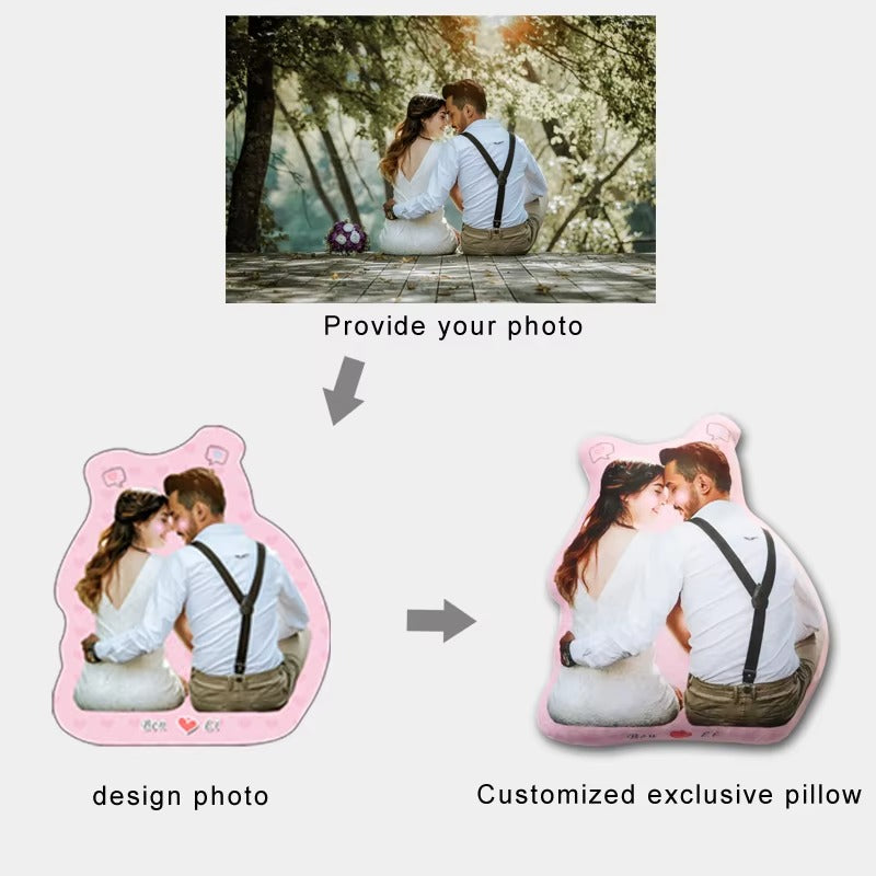 Personalisiertes Fotokissen